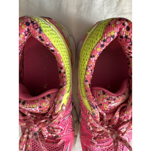 Asics Gel Kayano 21 C459N 3591 Pink Yellow Sz 1.5 Shoes Girls Kid Youth - Picture 13 of 15